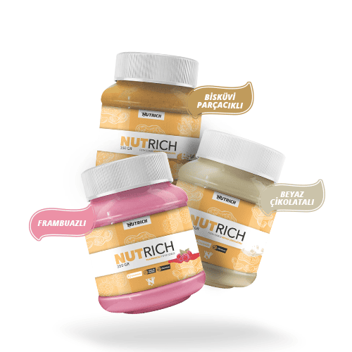 Nutrich Doğal Fıstık Ezmesi Paketi 4